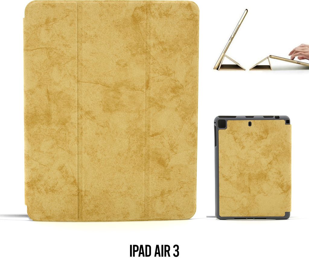 Book case Tablet Apple iPad Air 3 Smart Case brown for iPad Air 3 Marble