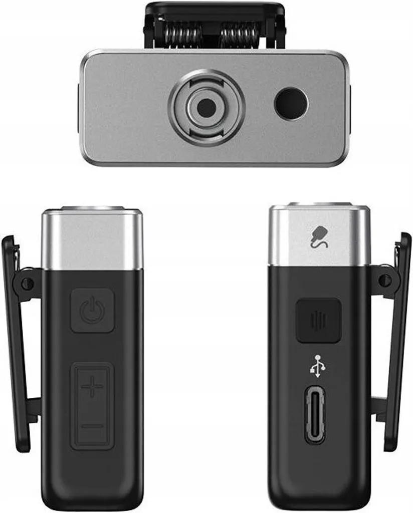 Microphone Cravate sans Fil Double Canal pour Smartphone et Caméra - 9