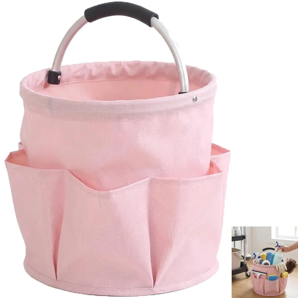 Boîte produits d'entretien 17L en toile Oxford imperméable et pliable