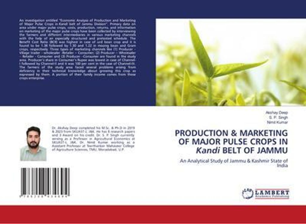 PRODUCTION & MARKETING OF MAJOR PULSE CROPS IN Kandi BELT OF JAMMU