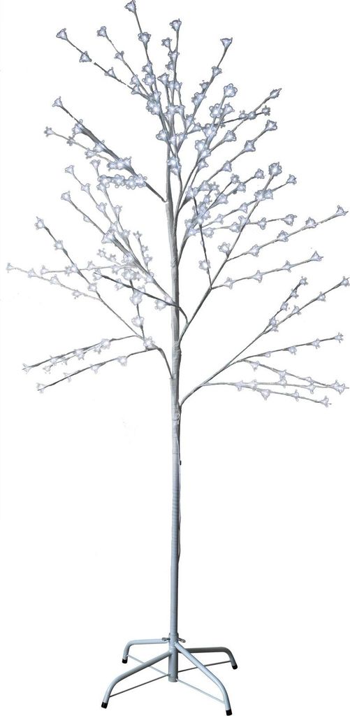 Arbre MagicHome Cherry Tree, 180 cm, blanc, LED blanc Image du produit 
