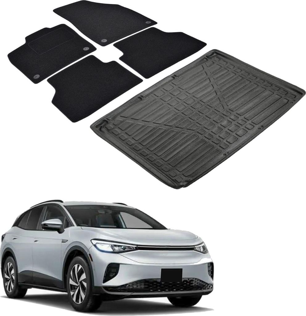 Ensemble Tapis Velours Sur Mesure et Coffre TPE pour Image du produit 