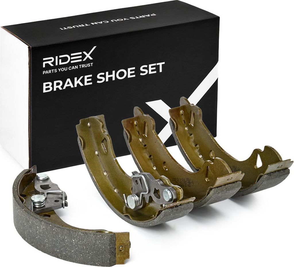 RIDEX Bremsbackensatz Trommelbremse Hinten für FIAT Panda Schrägheck (141) 70B0201