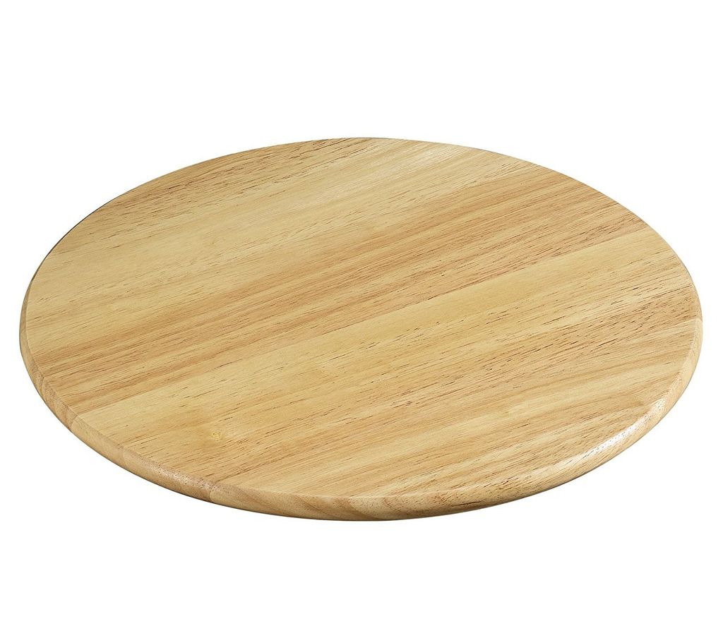 Continenta Drehplatte 40cm Gummibaum Servierplatte drehbar Produktbild 