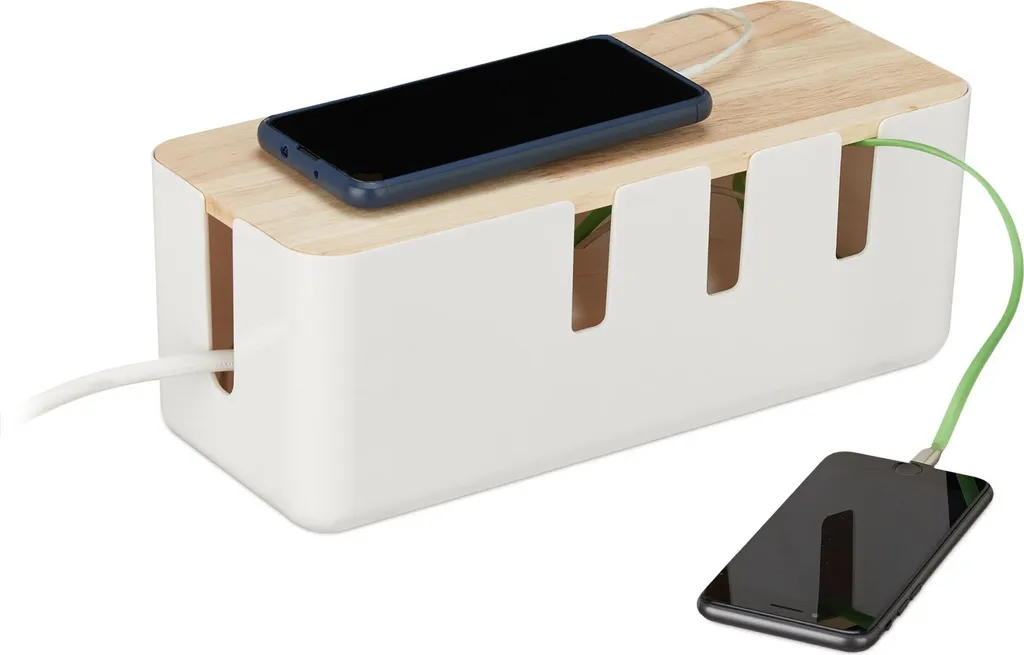 Box Porta Cavi Relaxdays: Proteggi Bambini e Animali dai Fili Elettrici