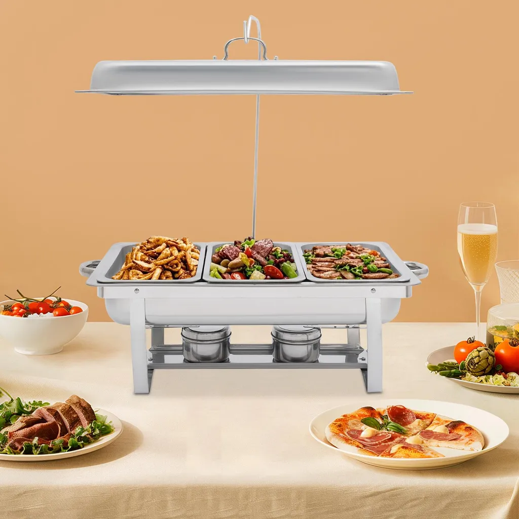 Chauffe-plats Chafing Dish idéal pour la restauration et grands buffets