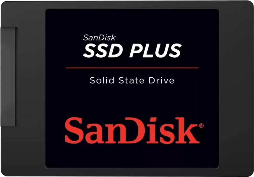 SanDisk SSD Plus 1 TB 2.5" Serial ATA III 3D NAND Produktbild 