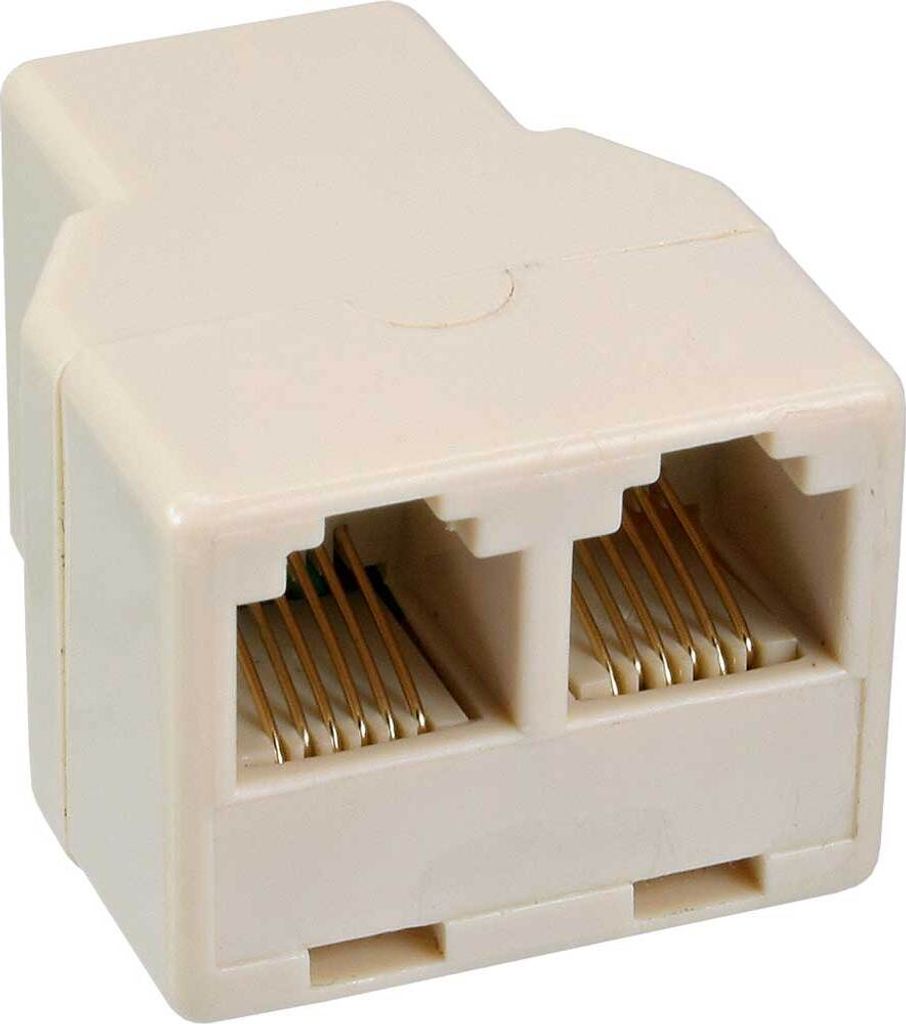 Distributore modulare InLine®, da 1x presa RJ12 a 2x presa Immagine del prodotto 