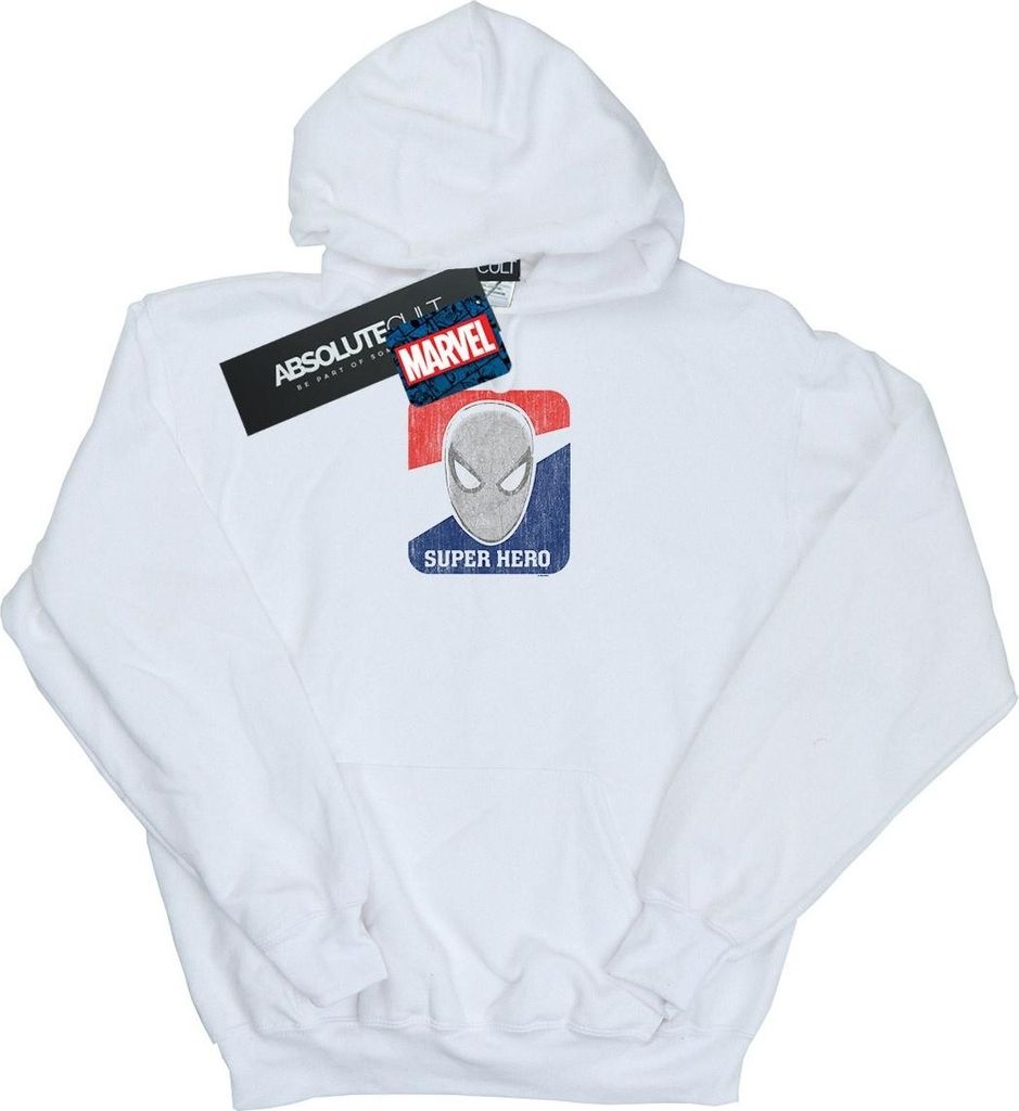 Marvel - "Superhero Sports" Kapuzenpullover für Jungen BI10676 (116) (Weiß)