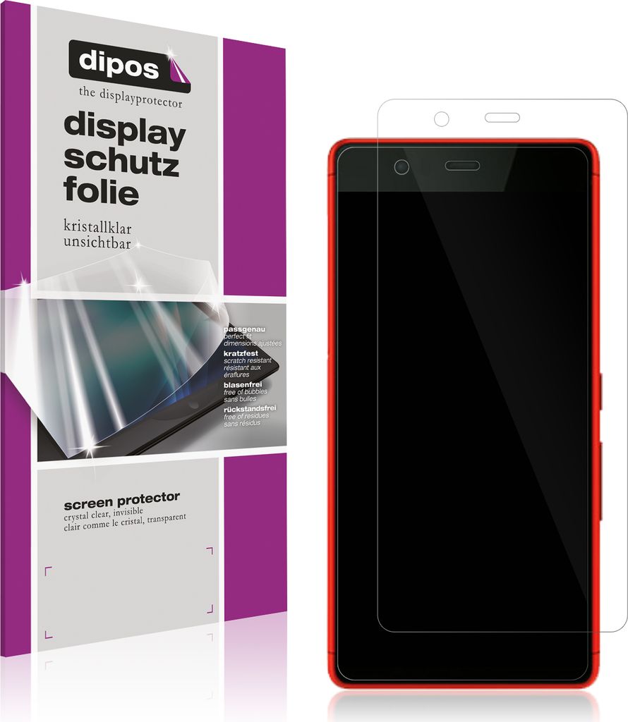 Schutzfolie für Fujitsu Arrows Be F-05J Display Folie klar Displayschutzfolie