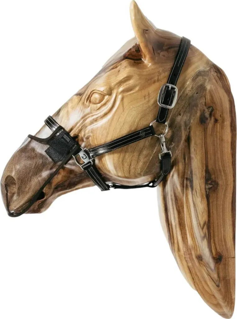 Accessorio Antimosche Naso Kentucky Horsewear - Medium Brown