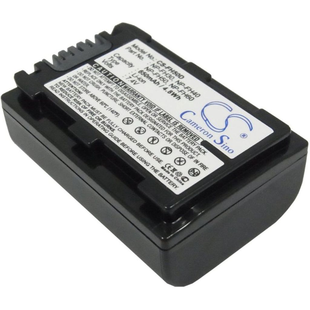 Akku für Sony Hdr-Hc9, Sony Dcr-30, 650 mAh, Li-Ion Produktbild 