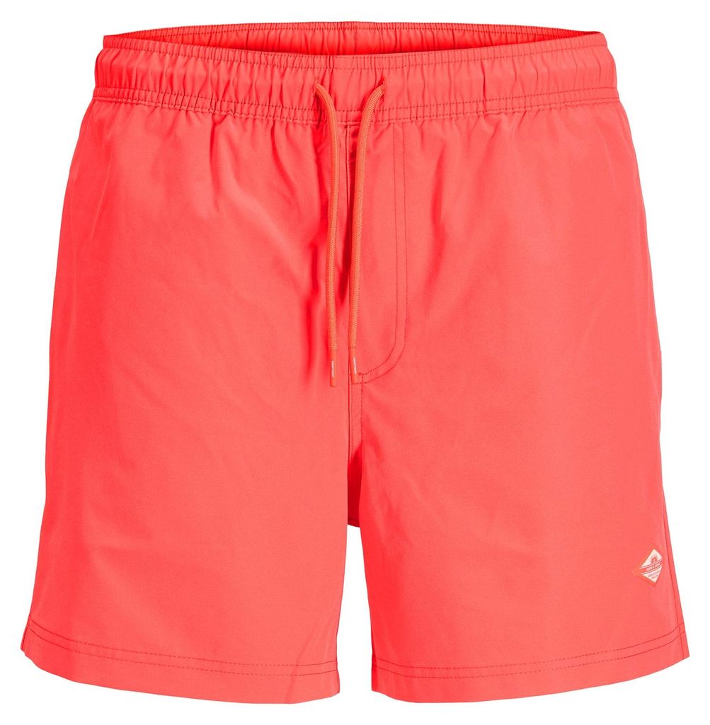 JACK & JONES Herren Badeshorts Maui Tropic Solid Swim Produktbild 