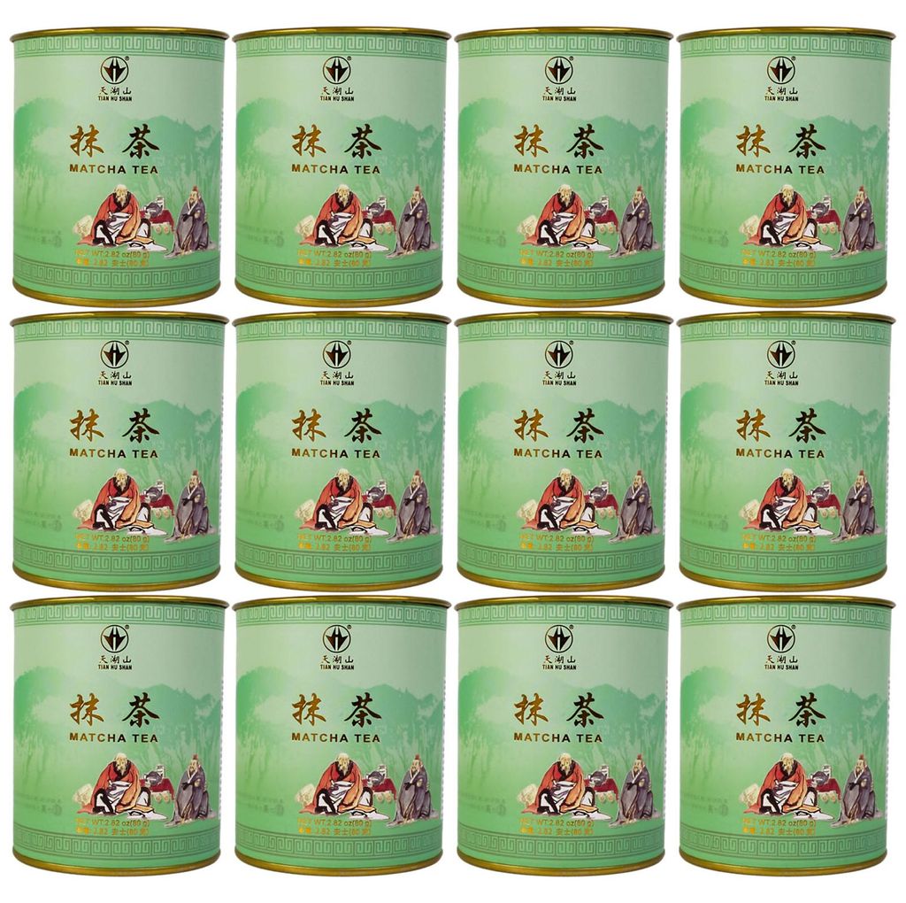 THS Grünteepulver Matcha 12x80g Produktbild 
