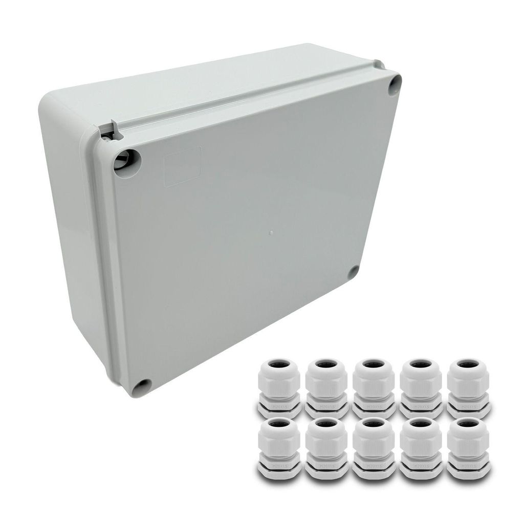 ARLI SET: Abzweigdose  IP67 Aufputz 250 x 200 x 90 mm + 10x Produktbild 