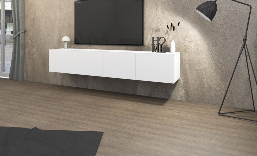 Kommode Lowboard "Sophia" hängend 200cm 4-türig weiß matt Produktbild 
