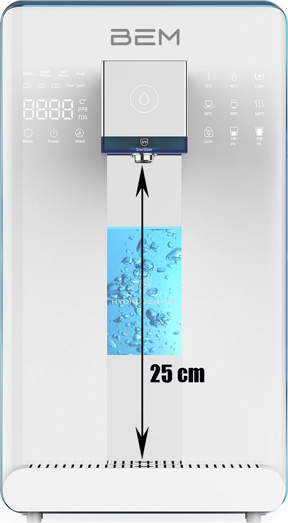 BEM LINA Wasserfilter mit 6L Wassertank, Umkehrosmose, Produktbild 6