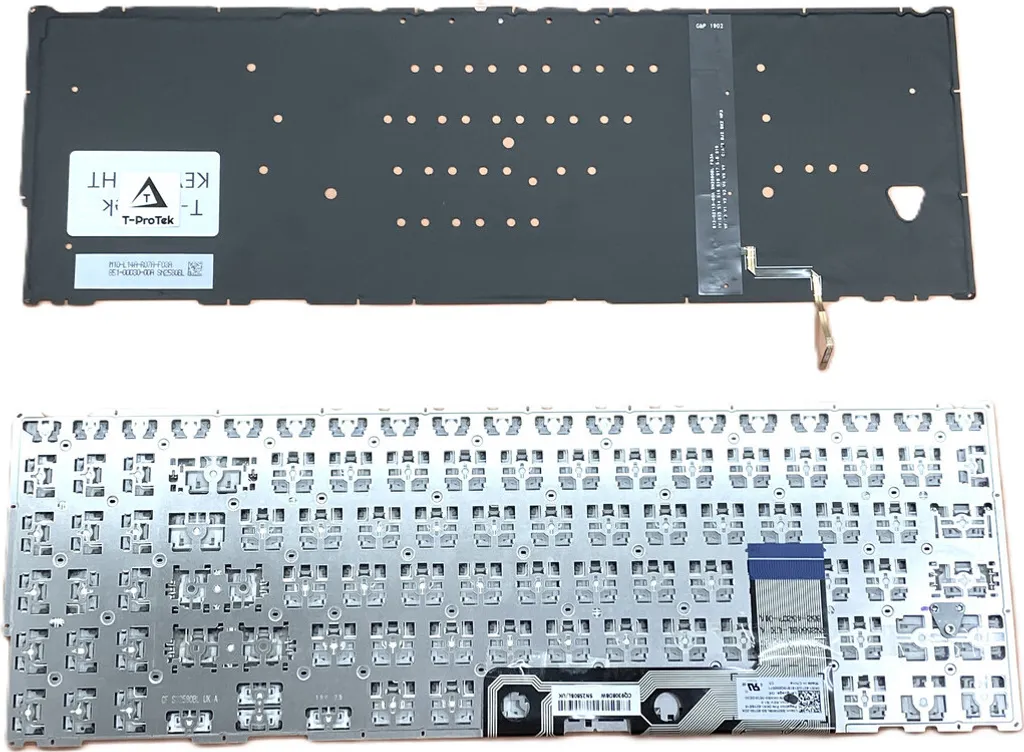 Clavier de Rechange Français pour PC Portable P/N 0KNB0-563CGE00 AZERTY