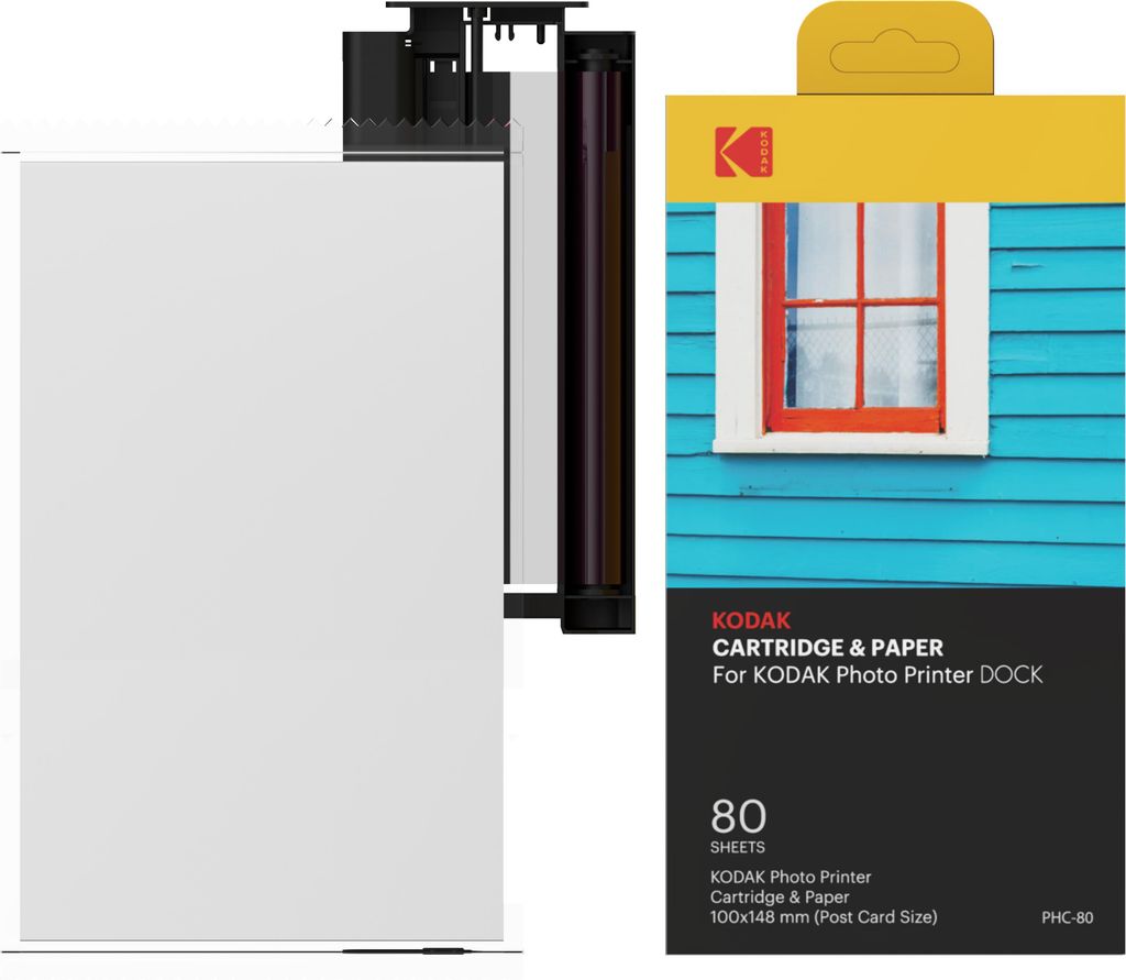 Cartuccia di blocco per stampante fotografica Kodak PHC-80 Immagine del prodotto 