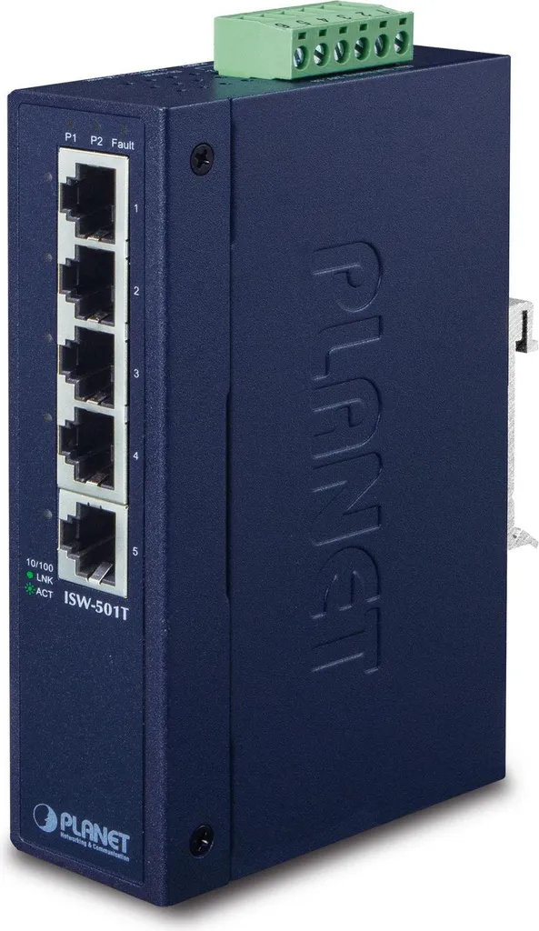 Acquista Planet ISW-501T: Switch Industriale 5 Porte Top Qualità