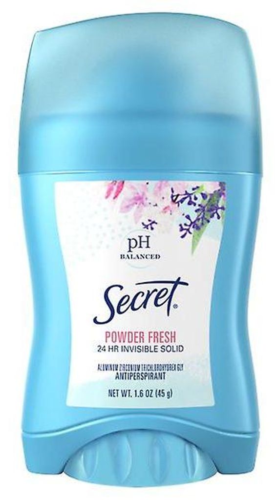 Secret - Dames Antiperspirant Stick 45g - Powder Fresh - Productafbeelding 