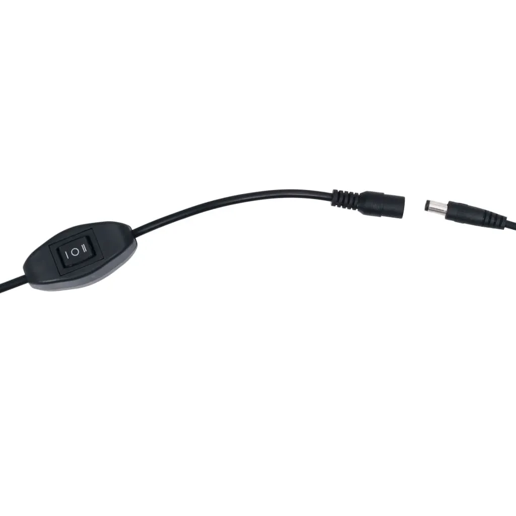 Rampe LED Aquarium Extensible 75-90 cm Éclairage Blanc Bleu vidaXL Fixe - 10