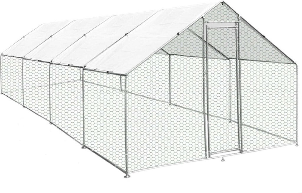Hühnerstall 3m x 8m x 2m Hühnerfreilauf Freilaufgehege Produktbild 