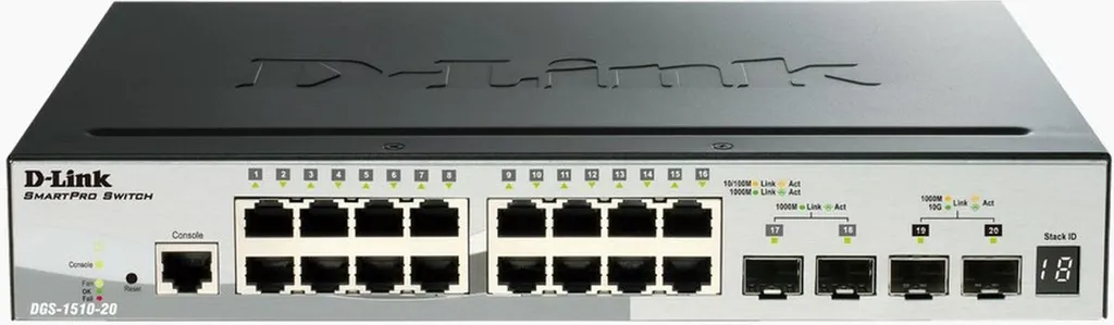 Éliminez les Lenteurs Réseau avec le Switch 10Gbps D-Link DGS-1510-20 GE