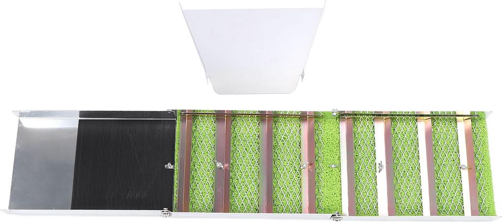 50 Zoll (127 cm) große, faltbare Goldwaschrinne aus Aluminiumlegierung – tragbares Werkzeug zum Goldwaschen und Prospektieren