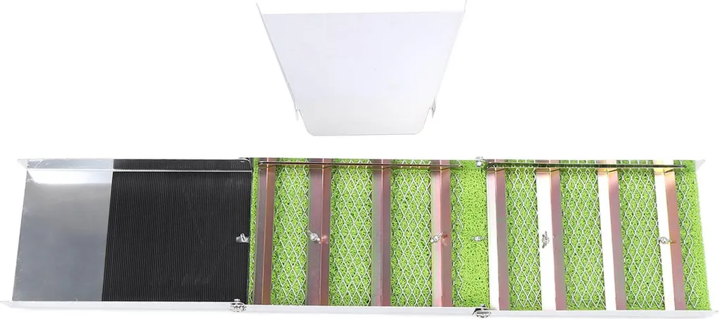 Rampe de lavage pliable 50 pouces en aluminium pour prospection d'or