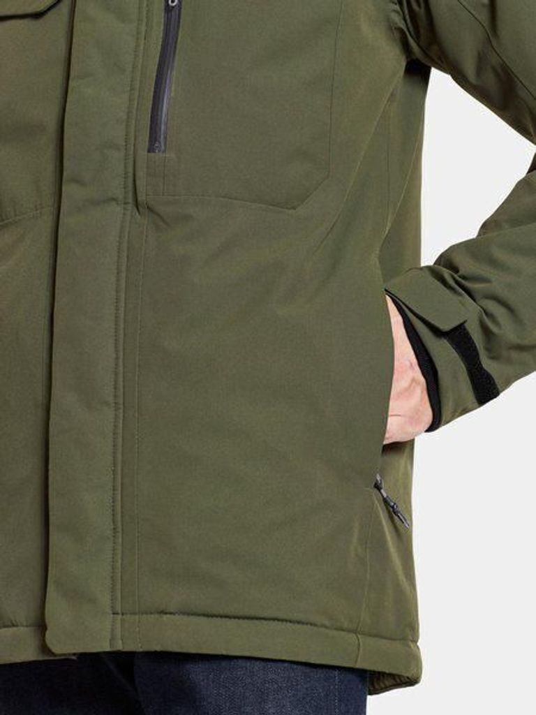 Didriksons Stefan Usx Jkt Deep Green Deep Green L Produktbild 18