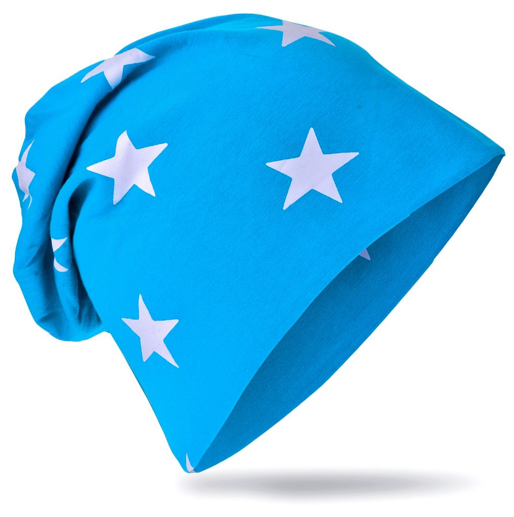 Kinder Beanie KleinStern Lichtblau S