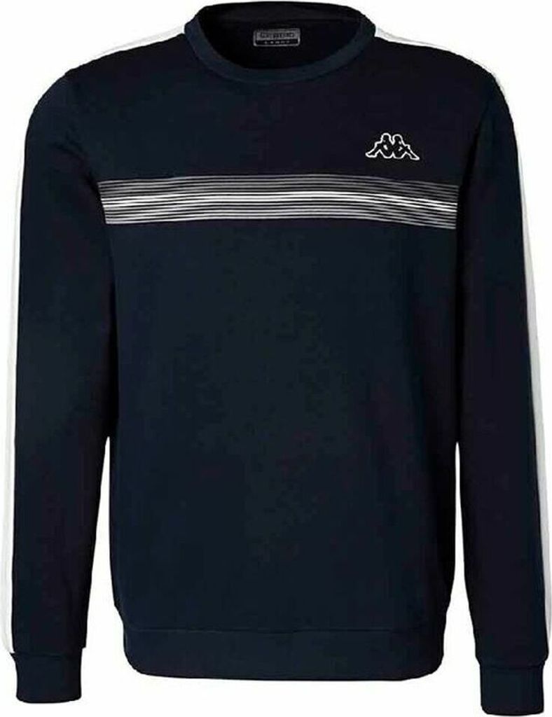 Herren Sweater ohne Kapuze Kappa Marineblau - S