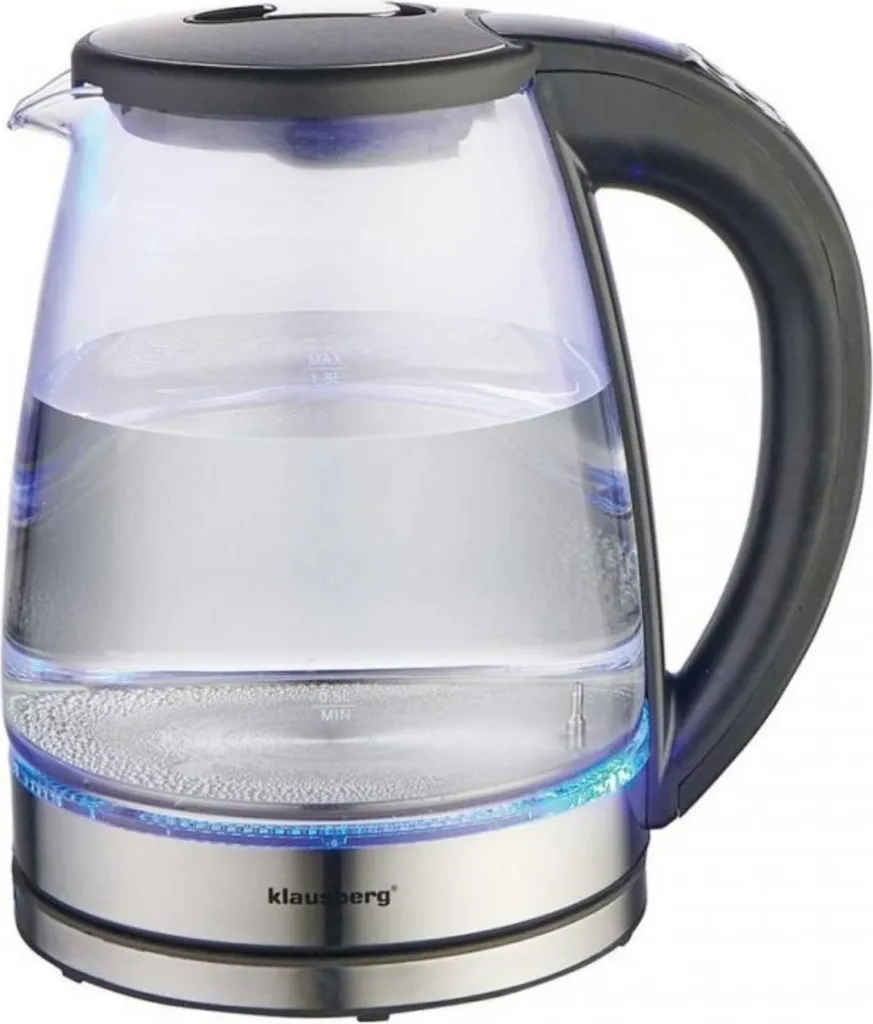 Arendo - Nuovo Bollitore Elettrico LED RGB In Acciaio Inox E Vetro Con Regolazione Della Temperatura 17l Funzione Sterilizza Bpa Free Lacqua Si Colora Ad Ogni Soglia Di Temperatura Offerta 86007820