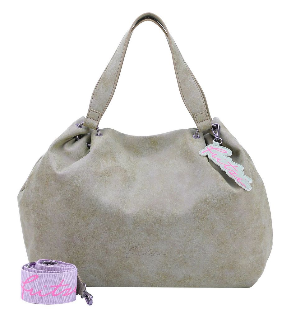 Fritzi aus Preußen Schultertasche Joshi01 Vintage Shopper Moss khaki