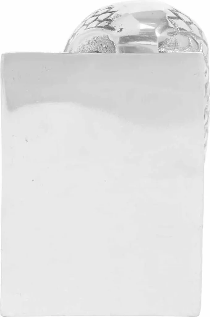 vidaXL Reggilibri 2pz Alluminio Argento 7x11 cm - Ordine e Arredo Casa