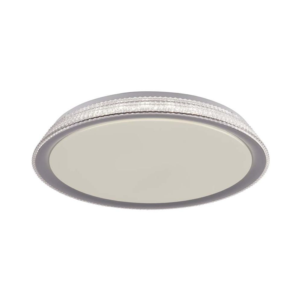 Smart RGB LED Deckenlampe, dimmbar, Fernbedienung, H 9 cm