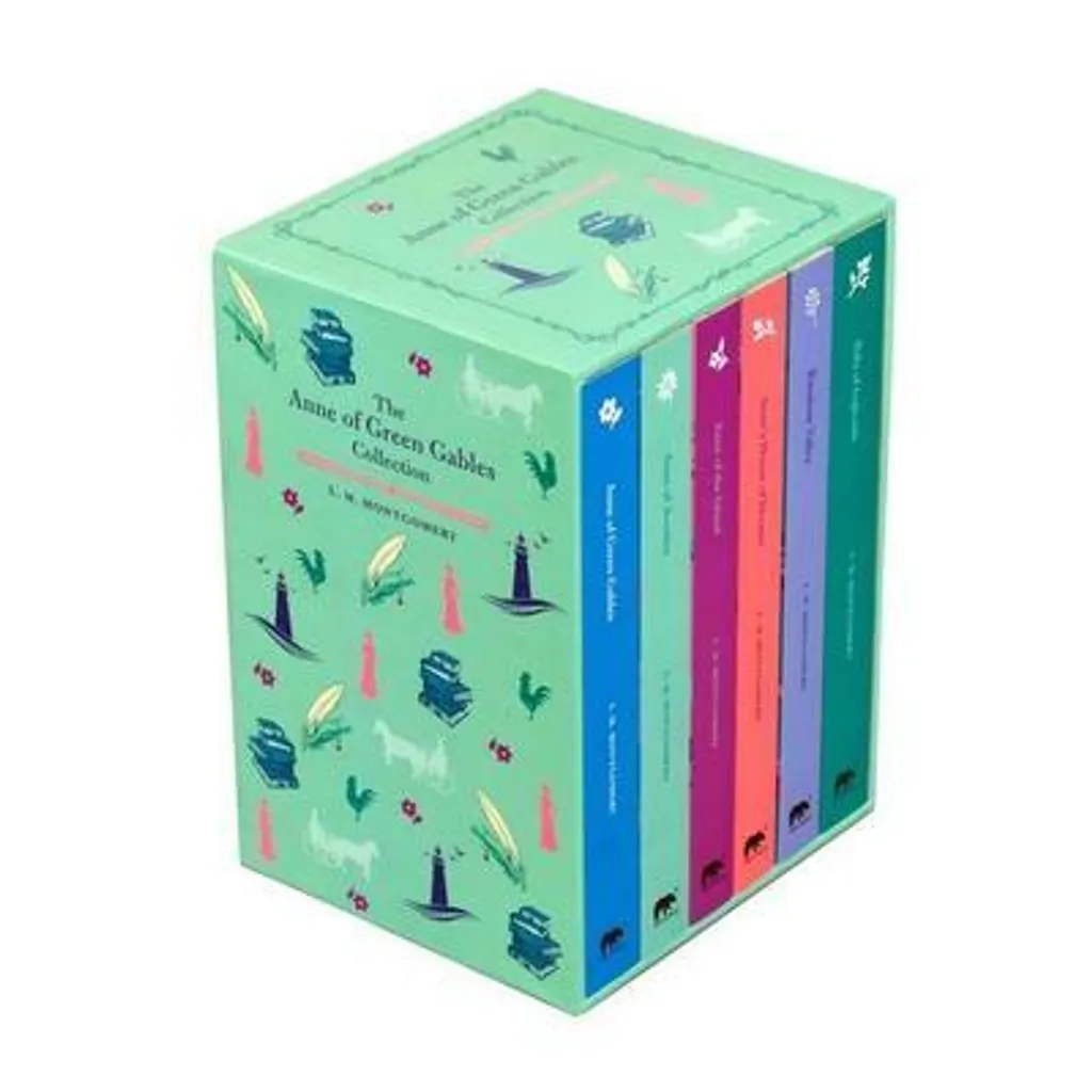 Anne of Green Gables Collection avec Coffret de Rangement Illustré