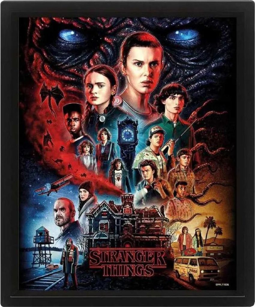 3D Obraz Stranger Things Vecna