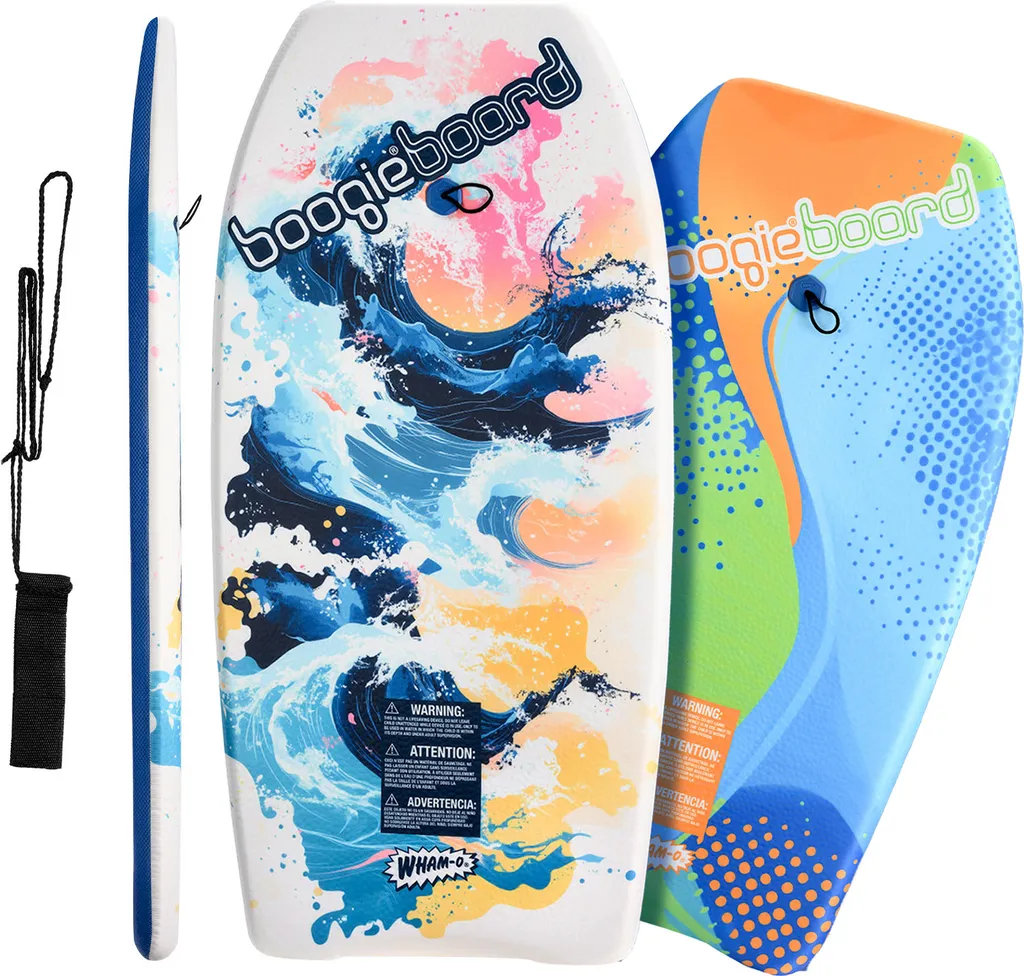 Wham-O Pack de 2 Boogie Boards Curve/Wave pour Enfants de 8 Ans et Plus