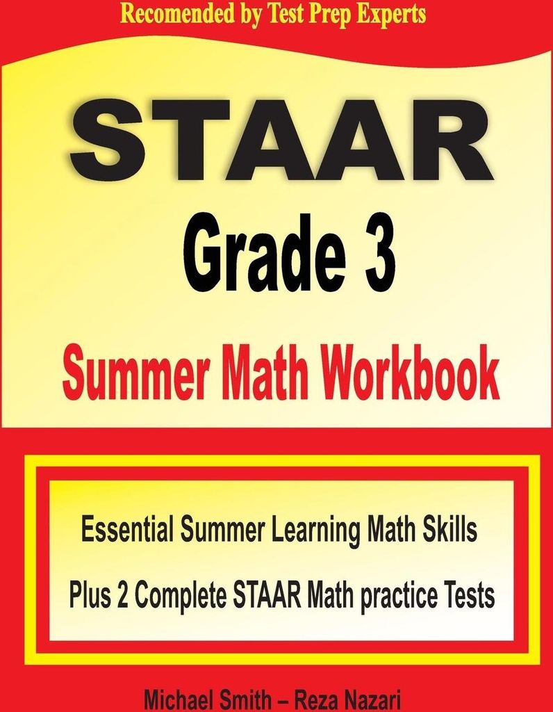 STAAR Grade 3 Summer Math Workbook