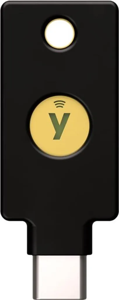 Yubico Security Key C NFC USB-C Nero: Protezione Account al 100%