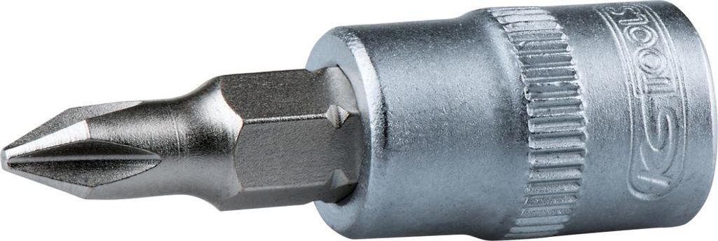 KS TOOLS 911.1417-E 1/4" Bit-Stecknuss, PH3, auf Hänger