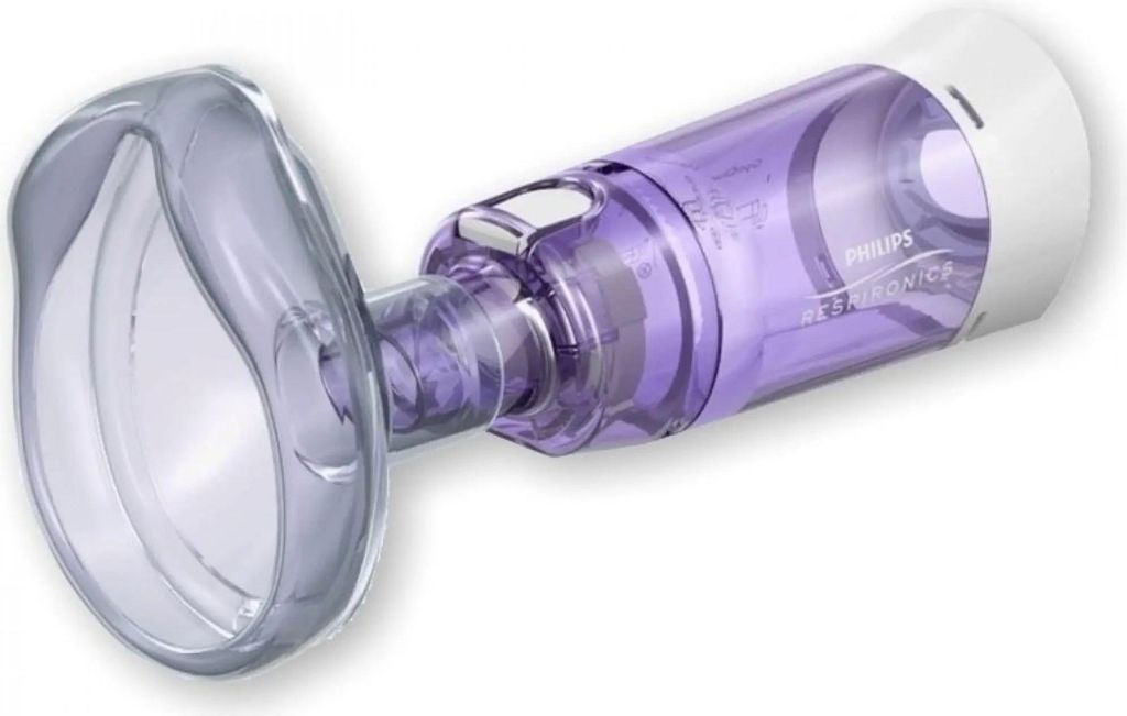 Philips OptiChamber Diamond HH1308 Vorschaltkammer mit Ventil und Maske