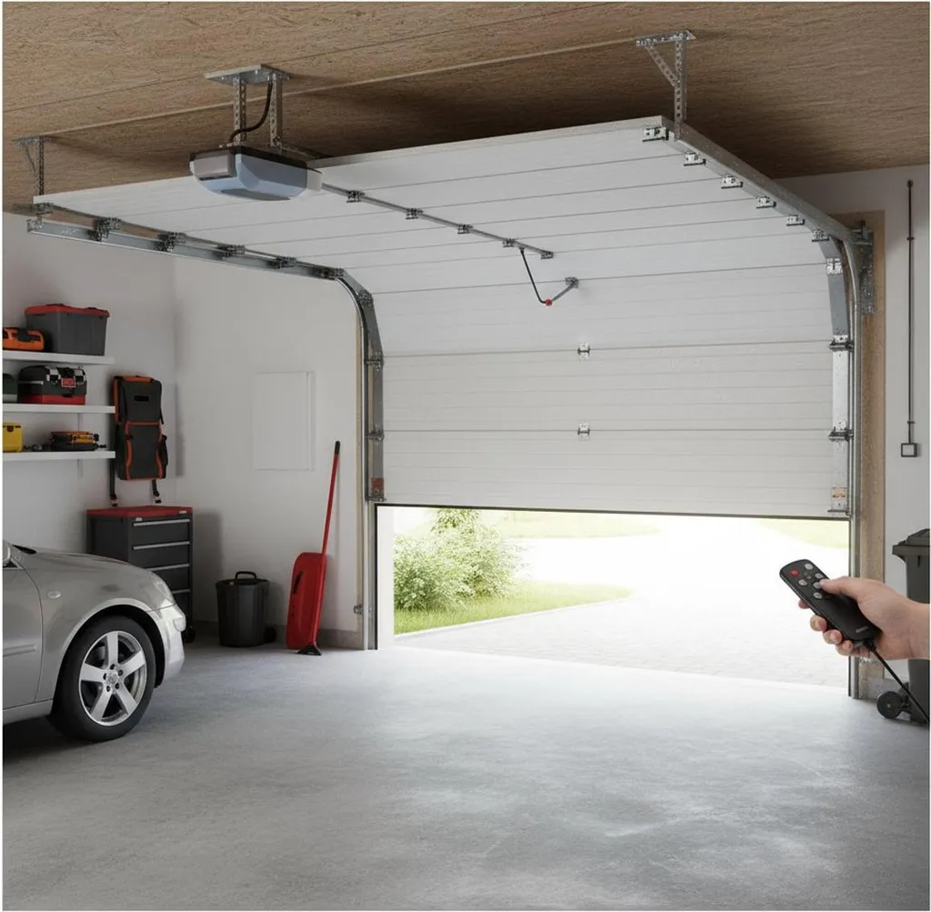 Ouverture électrique de porte de garage 220V avec télécommande 3m