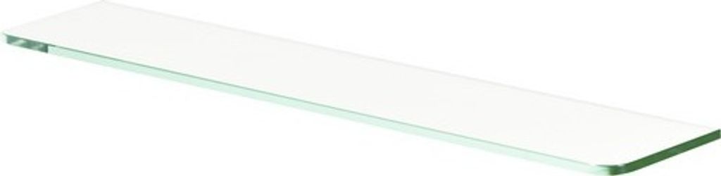 Glas-Regalboden Standard B 60 x T 12 x H 0,8 cm, klar Produktbild 