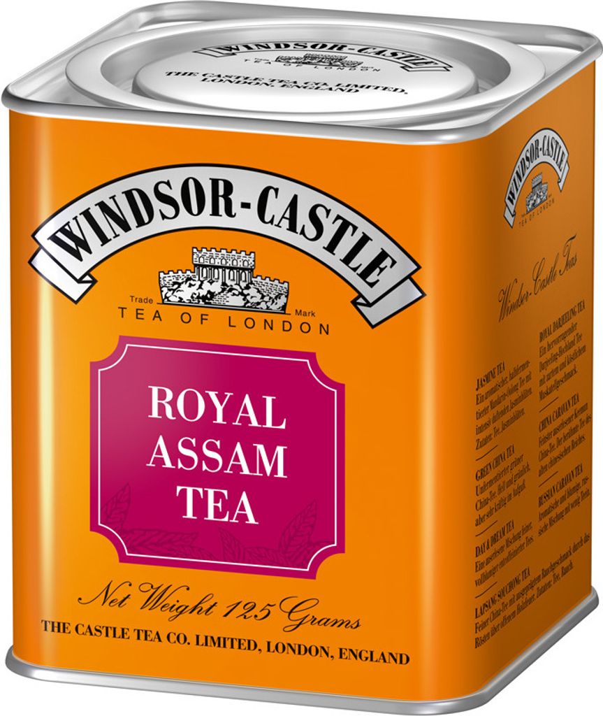 Windsor-Castle Royal Assam Tea, 125g Dose