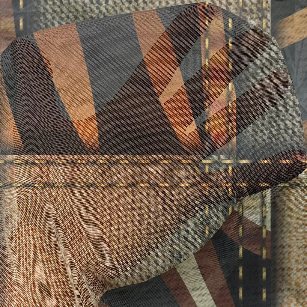 Arazzo Parete Safari 210x274cm - ABAKUHAUS Tessuto Satin Marrone