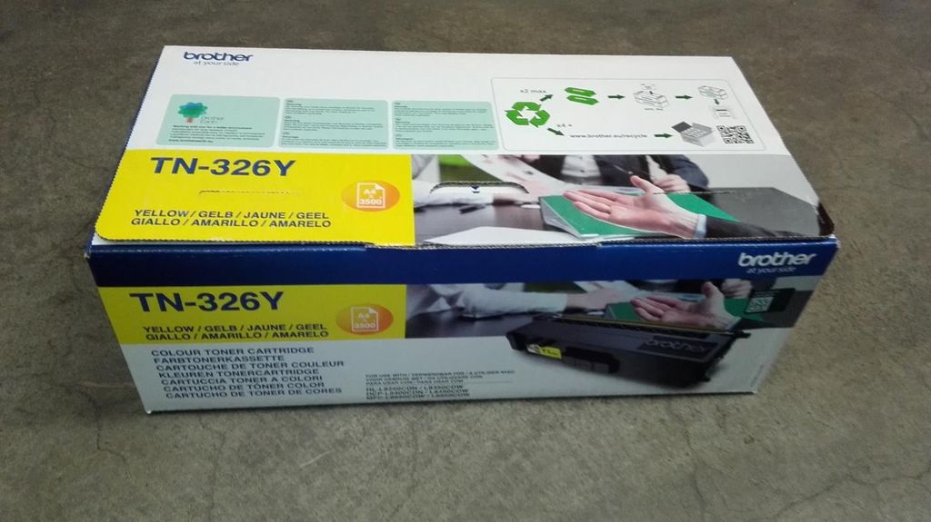 Brother TN-326Y Toner gelb Produktbild 