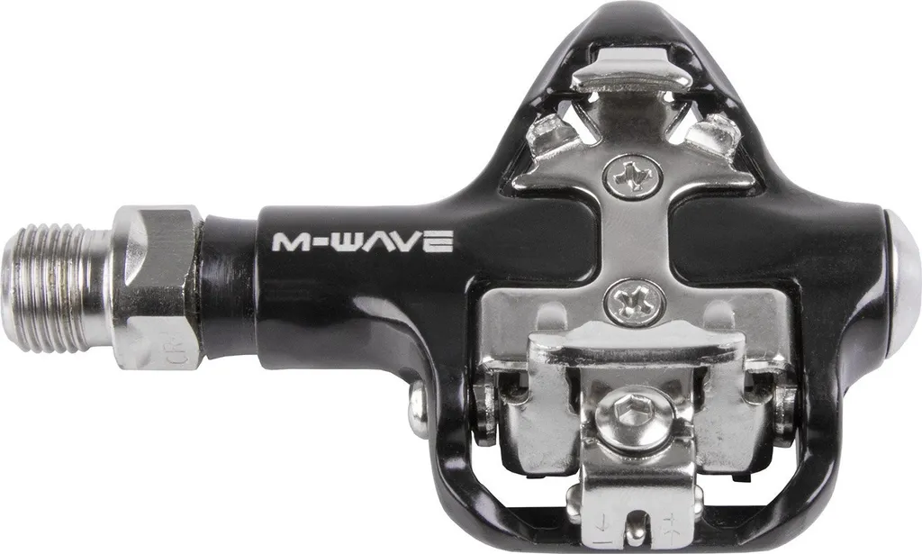 Pédales click Drag-R2SPD noir argent : fini les pieds qui glissent à vélo